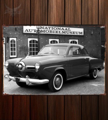 Металлическая табличка Studebaker Champion Starlight Coupe